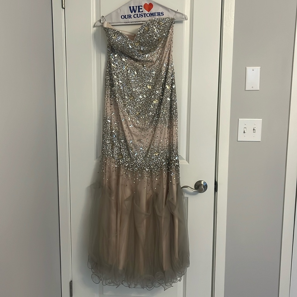 Kiera Couture Custom Evening Gown, Size 6